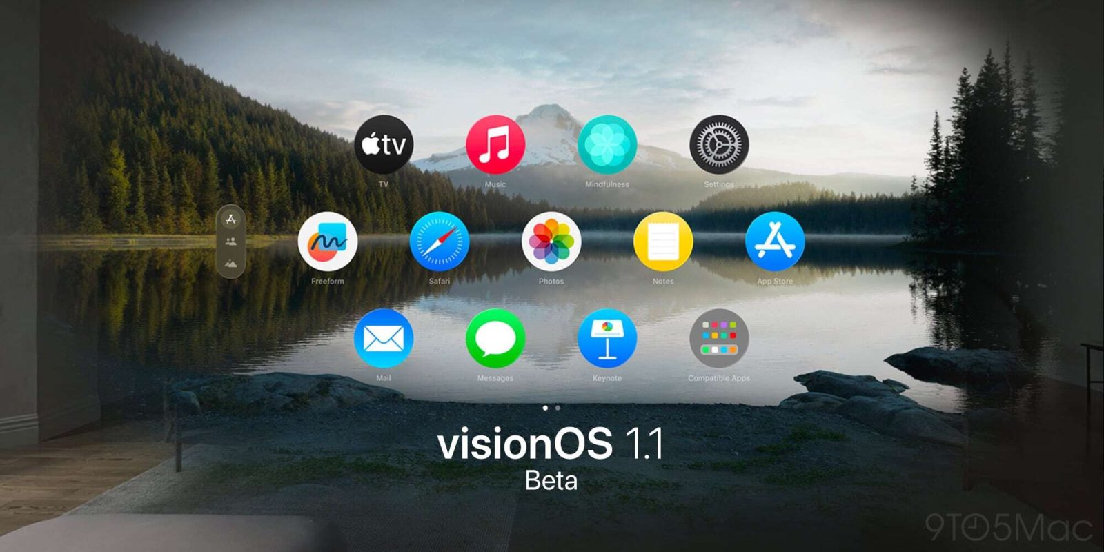 Apple releases visionOS 1.1 beta 4 alongside macOS Sonoma 14.4 beta 5