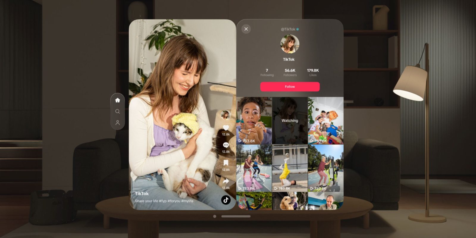 TikTok beats YouTube and Netflix to Apple Vision Pro with official visionOS app