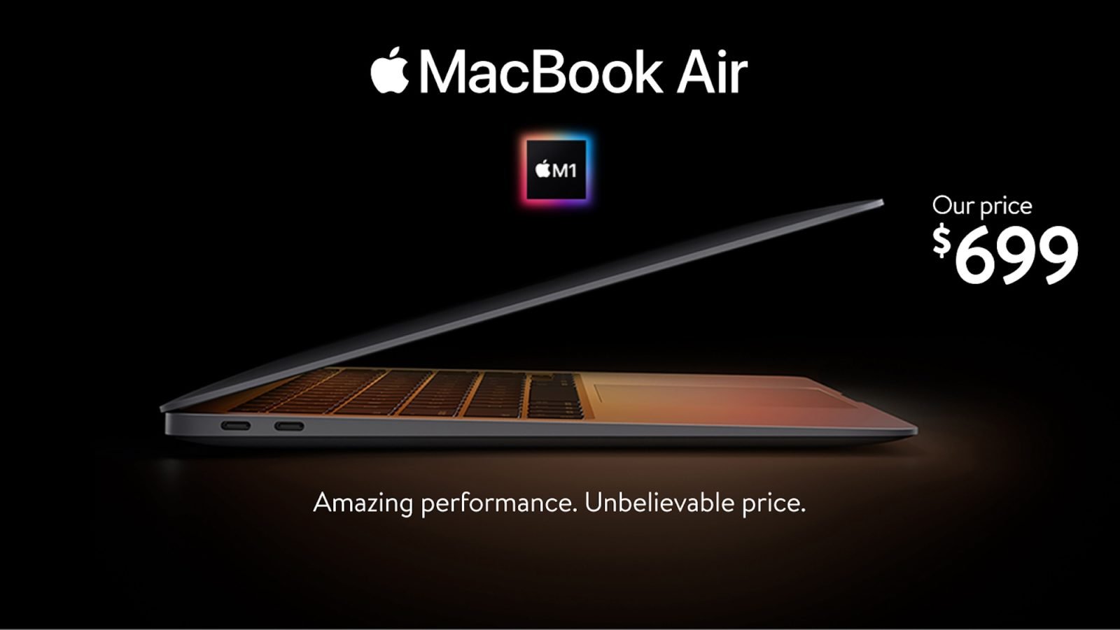 Walmart begins selling the Mac for the first time: M1 MacBook Air for $699 [Updated]